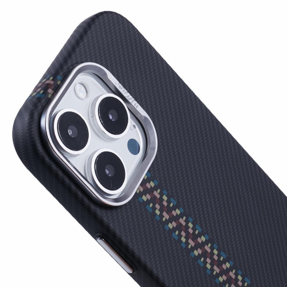 Θήκη για iPhone 14 Pro Max, ανθρακονήματα MagSafe, μαύρη