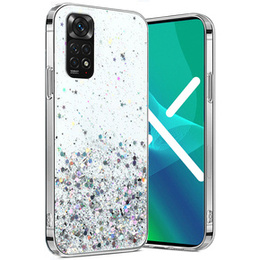 Θήκη για Xiaomi Redmi Note 11/11S, Glittery, διαφανής