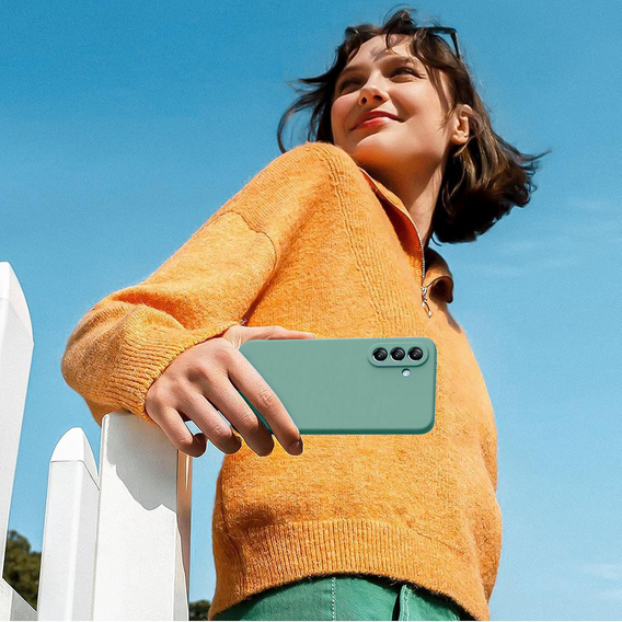 Θήκη για Samsung Galaxy A56 5G, Silicone Lite, μπλε