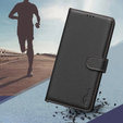 θήκη με πτερύγιο για Honor 200 Lite, BINFEN Wallet, μαύρη