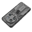 Θήκη για Xiaomi 14 Ultra, Military kickstand, μαύρη