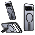 Υβριδική θήκη Fusion για Google Pixel 10 Pro XL, για MagSafe, με βάση στήριξης, μαύρο