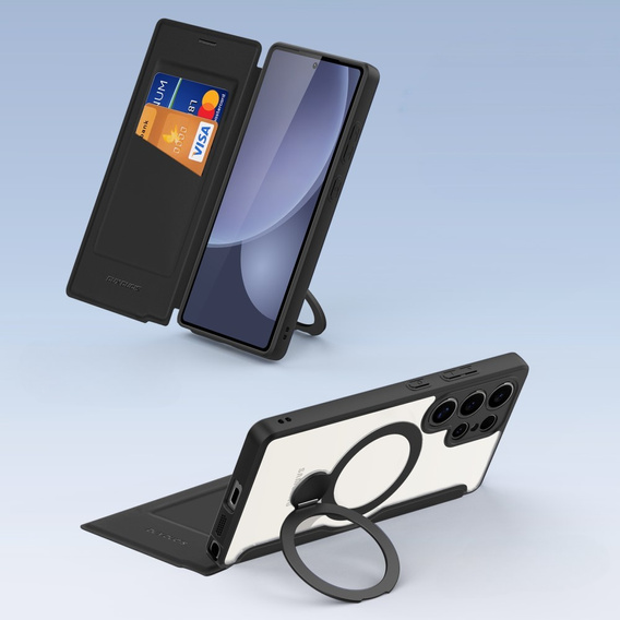 Dux Ducis Θήκη για Samsung Galaxy S25 Ultra, Skin X Pro, MagSafe, μαύρη