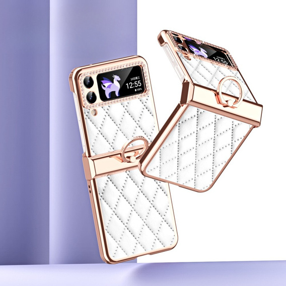 Θήκη για Samsung Galaxy Z Flip 4 5G, Rhombus Grid