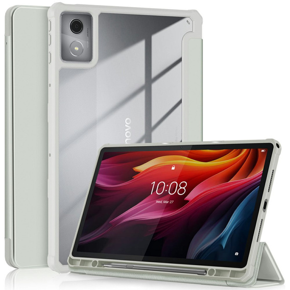 Θήκη για Lenovo Tab K11 Plus, Smartcase Hybrid, με χώρο για γραφίδα, γκρι