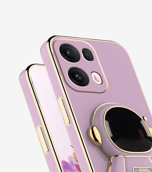 Θήκη για Oppo Reno 13, Astronaut, μωβ