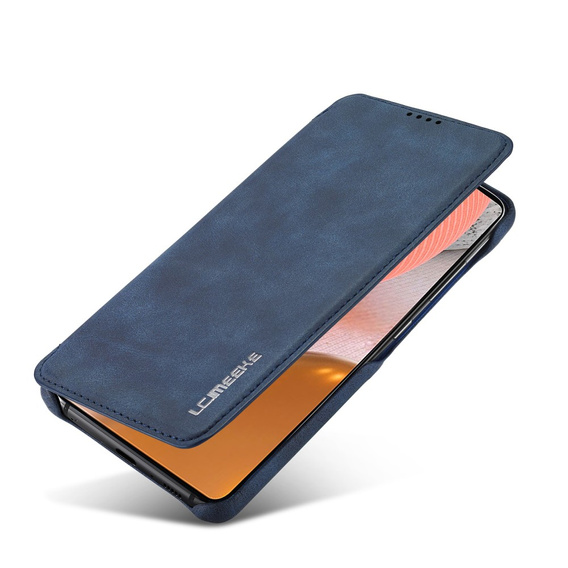 Θήκη με πτερύγιο για Samsung Galaxy A52 5G / 4G, LC.IMEEKE, μπλε