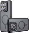 Θήκη για Xiaomi 14T, για MagSafe, ERBORD Μatt Case, μαύρη + Γυαλί οθόνης