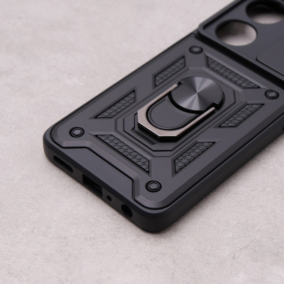 Θήκη για Oppo A98 5G, CamShield Slide, μαύρο