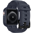 Λουράκι με θήκη Spigen για Apple Watch 4/5/6/7/8/9/SE 44/45mm, Rugged Armor Pro charcoal grey