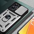 Θήκη για Realme C55, CamShield Slide, ασημένιο