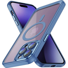Θήκη για iPhone 14 Pro Max, ERBORD Impact Guard, MagSafe, μπλε