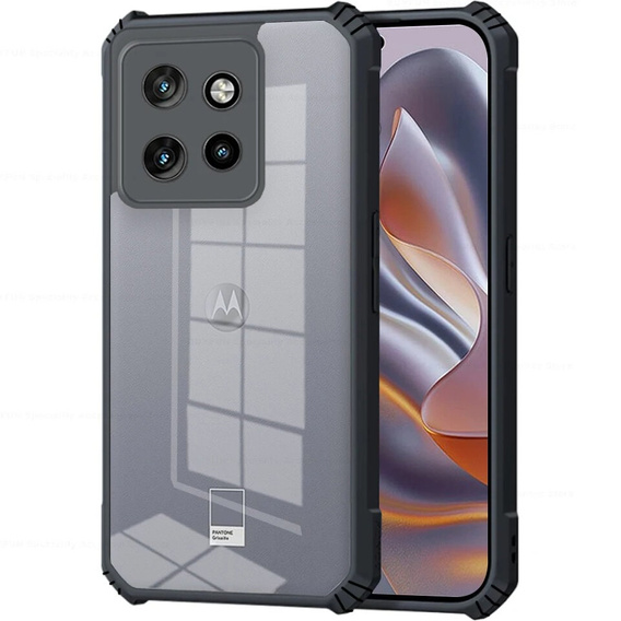Θήκη για Motorola Edge 50 Neo / Motorola ThinkPhone 25, AntiDrop Hybrid, μαύρη