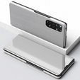 Θήκη για Xiaomi Redmi Note 11 / 11S, Clear View, ασημένια