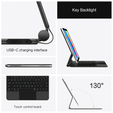 Θήκη με πληκτρολόγιο Bluetooth και touchpad για iPad 11" 2025 A16 (11ης γενιάς) / iPad 10,9" 2022 (10ης γενιάς)