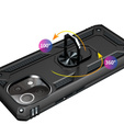 θωρακισμένη θήκη για Xiaomi Mi 11 Lite / Mi 11 Lite 5G / 11 Lite 5G NE, Nox Case Ring, μαύρη