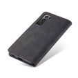 θήκη CASEME για Samsung Galaxy S22 5G, Leather Wallet Case, μαύρη