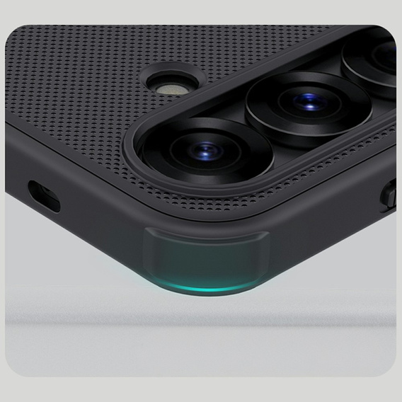θήκη NILLKIN για Samsung Galaxy S25+ Plus, Frosted Shield, για MagSafe, μαύρη