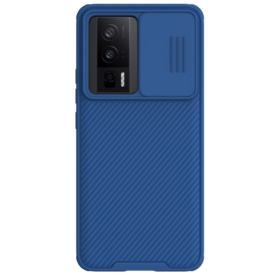 Θήκη για Poco F5 Pro, θωρακισμένη Nillkin, CamShield Pro, μπλε