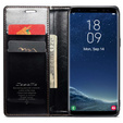 θήκη CASEME για Samsung Galaxy S8, Waxy Textured, μαύρη