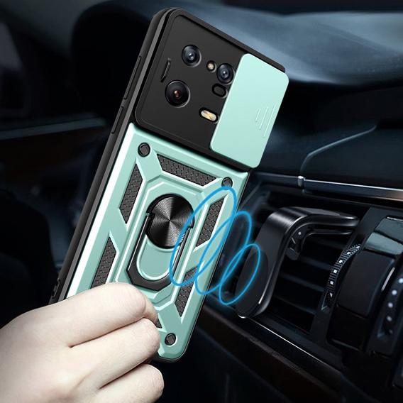 Θήκη για Xiaomi 13 Pro, CamShield Slide, πράσινο