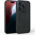 Θήκη για iPhone 16 Pro, ColorMag, για MagSafe, μαύρη