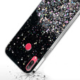 Θήκη για Huawei Y7 2019, Glittery, μαύρη