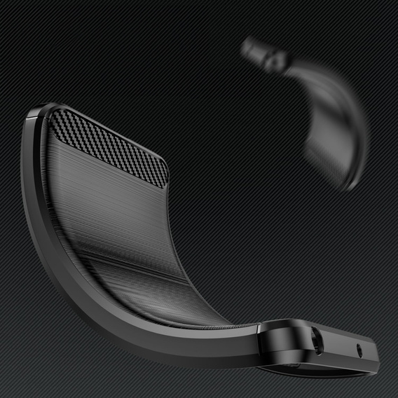 Θήκη για CMF Nothing Phone 2 Pro, Carbon, μαύρη
