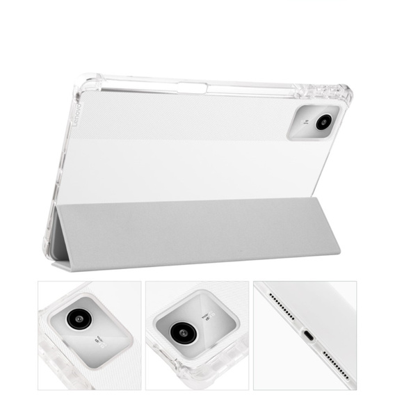 Θήκη για Lenovo Tab M11, Smartcase Hybrid, με χώρο για γραφίδα, γκρι