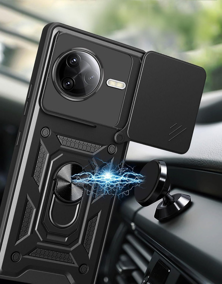 Θήκη για Xiaomi Poco F7 Pro, CamShield Slide, μαύρη