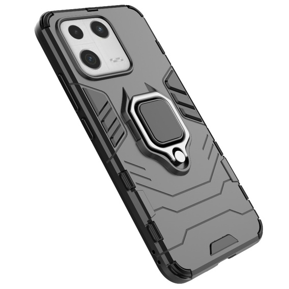 Θήκη για Xiaomi 13, Kickstand Ring, μαύρη