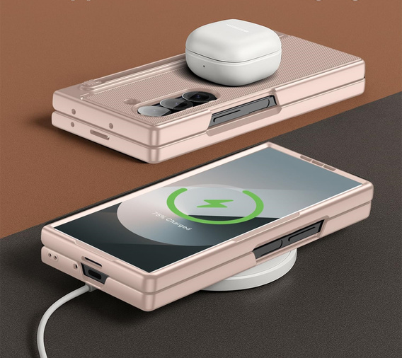 Γυάλινη θήκη με πλήρη προστασία 360° για Samsung Galaxy Z Fold7 5G