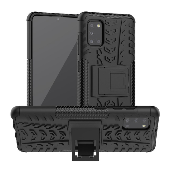 Θήκη για Samsung Galaxy A31, Tire Armor, μαύρη