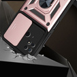 Θήκη για Xiaomi Redmi 10C, CamShield Slide, ροζ rose gold