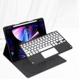 Θήκη + πληκτρολόγιο iPad Air 10.9 4 2020 / 5 2022, Touchpad, μαύρη