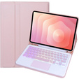 Θήκη με φωτιζόμενο πληκτρολόγιο Bluetooth και touchpad για Samsung Galaxy Tab S11