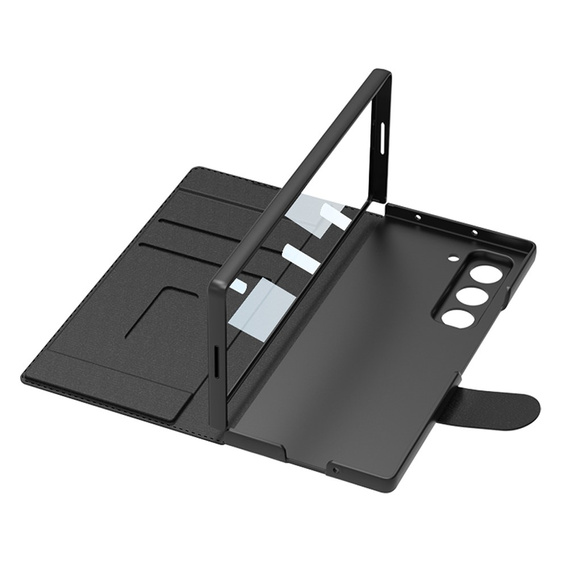 Θήκη πορτοφολιού με πτερύγιο μαύρο για Samsung Galaxy Z Fold 7 5G