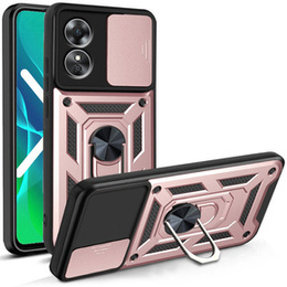 Θήκη για Oppo A17, CamShield Slide, ροζ rose gold