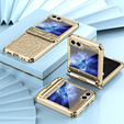 Θήκη για Samsung Galaxy Z Flip7 FE / Z Flip6, Mechanical Legend, χρυσή
