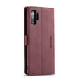 θήκη CASEME για Samsung Galaxy Note 10 Plus/5G, Leather Wallet Case, κόκκινη