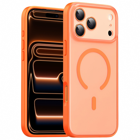 Ματ θήκη για iPhone 17 Pro Max, για MagSafe, με προστασία κάμερας