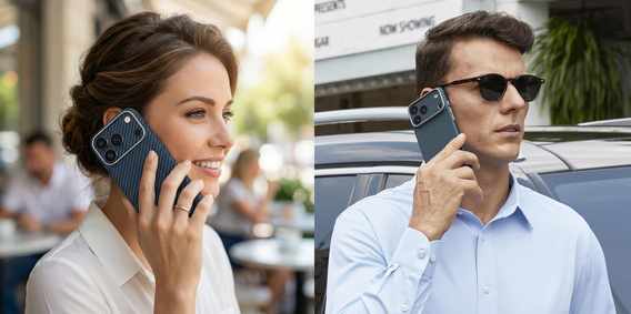 Θήκη MagSafe ERBORD Full Kevlar για iPhone 17 Pro Max