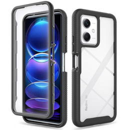 Θήκη για Xiaomi Redmi Note 12 5G / POCO X5 5G, Shockproof, με μεμβράνη, μαύρη