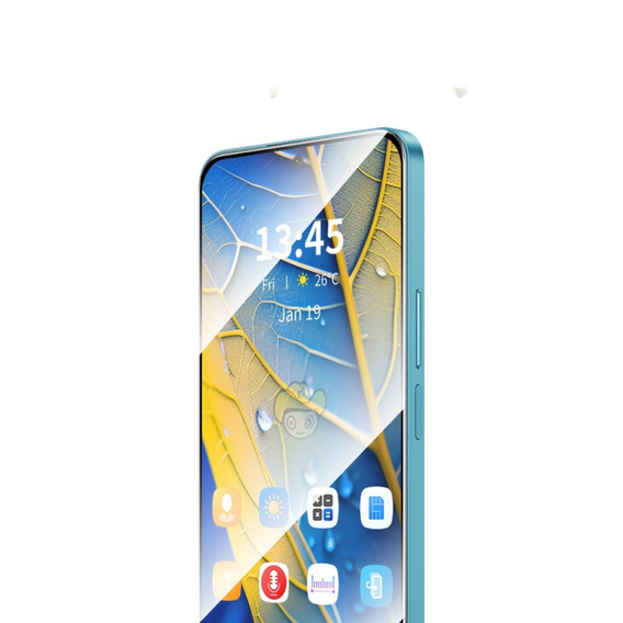 ENKAY Tempered Glass για Google Pixel 9, μαύρη