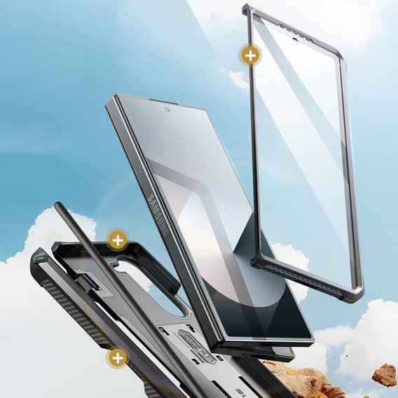 Θήκη Supcase Unicorn Beetle Pro με γυαλί 9H και θήκη για Slim S-Pen για Samsung Galaxy Z Fold6