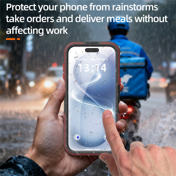 Αδιάβροχη θήκη SHELLBOX GTM IP68 με MagSafe για iPhone 17 Pro Max