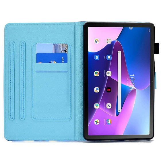 Θήκη για Lenovo Tab M10 Plus 10.6 Gen 3 TB-125F TB-128F, Smartcase, Eiffel Tower