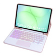 Θήκη με φωτιζόμενο πληκτρολόγιο Bluetooth και touchpad για Samsung Galaxy Tab A11+