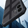 Θήκη για Nothing CMF Phone 1, AntiDrop Hybrid, μαύρη