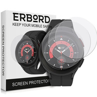 3x Φύλλο υδρογέλης ERBORD για Samsung Galaxy Watch 5 Pro 45mm